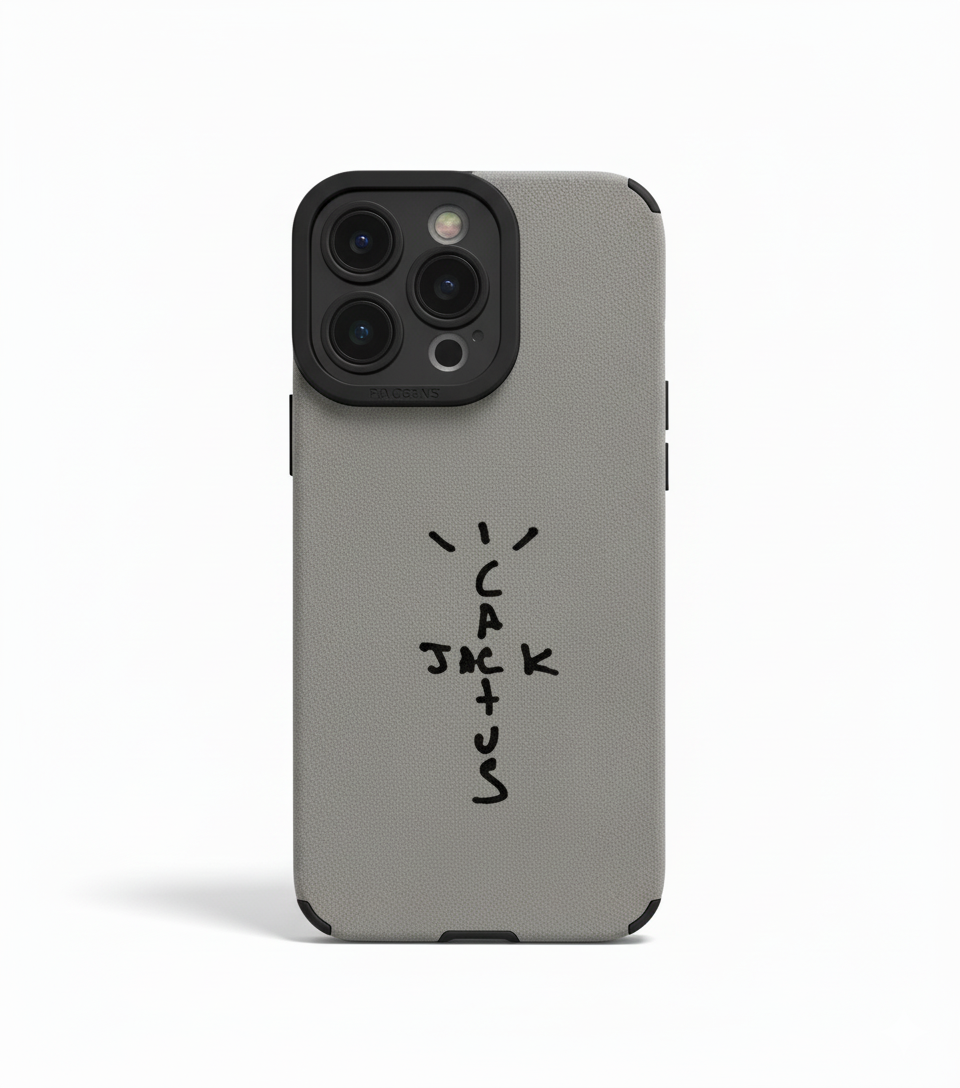Luxury Leather Travis Scott Phone Case