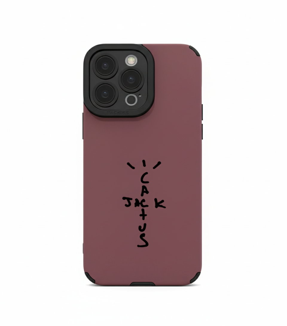 Luxury Leather Travis Scott Phone Case