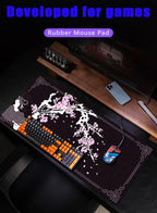 Japanese Floral XXL Gaming Mouse Pad Mat