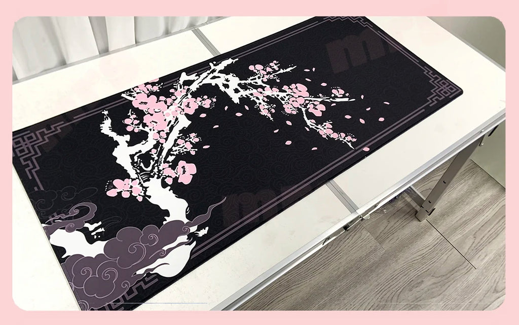 Japanese Floral XXL Gaming Mouse Pad Mat