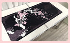 Japanese Floral XXL Gaming Mouse Pad Mat
