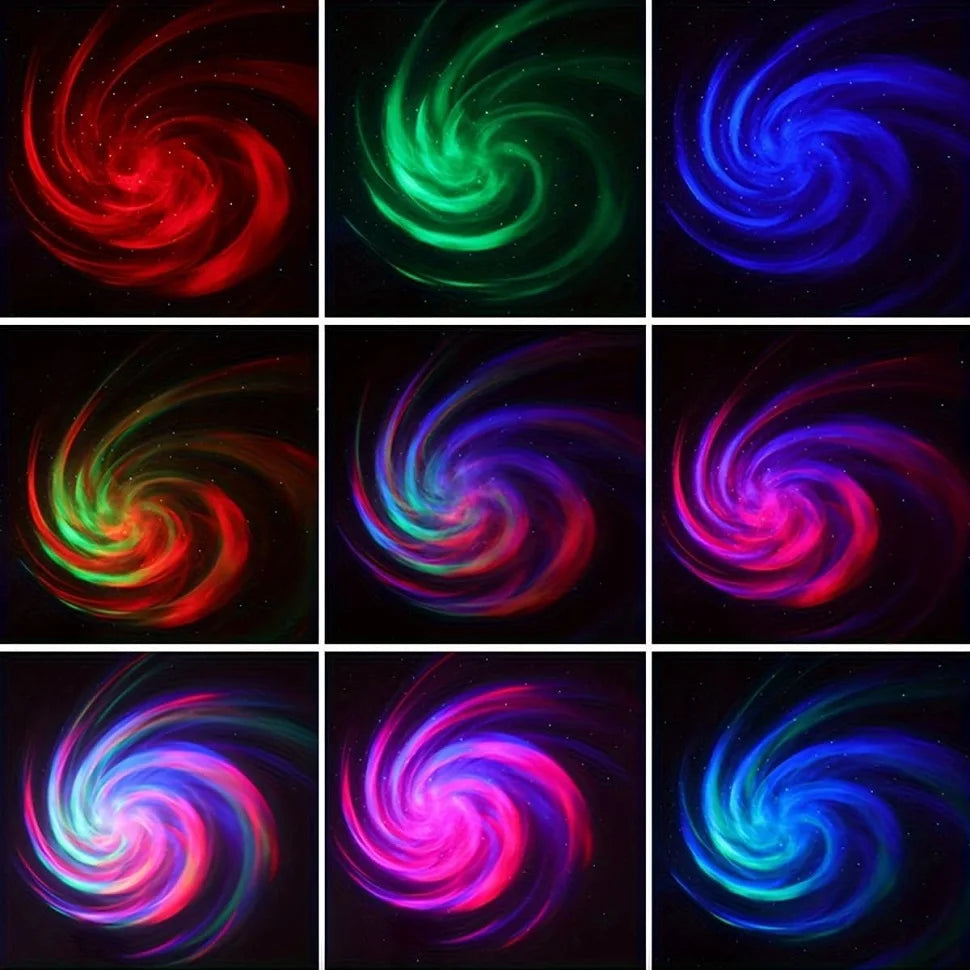 Colorful LED Galaxy Sky Projector