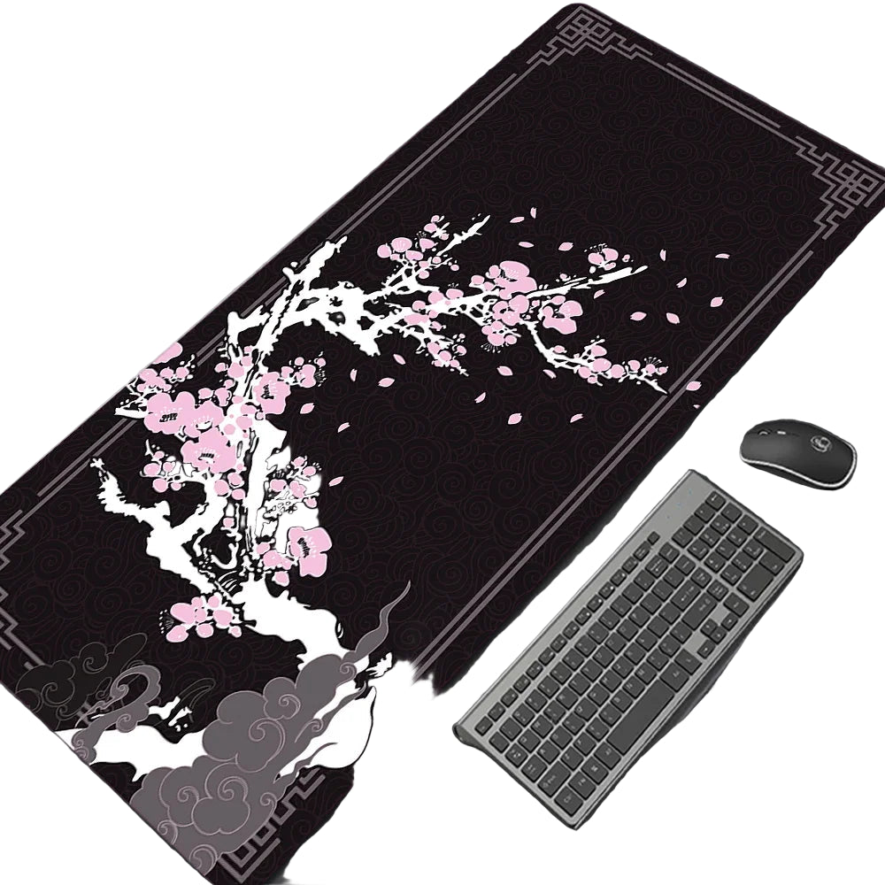 Japanese Floral XXL Gaming Mouse Pad Mat