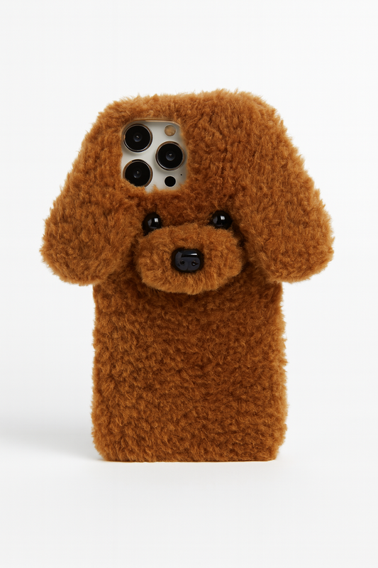 Teddy Dog Fluffy Phone Case
