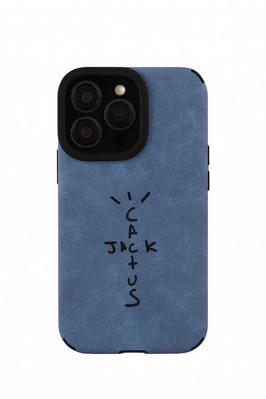 Luxury Leather Travis Scott Phone Case