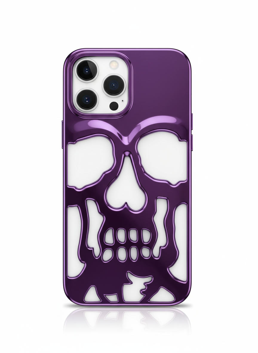 Luxury Skeleton Skull Phone Case