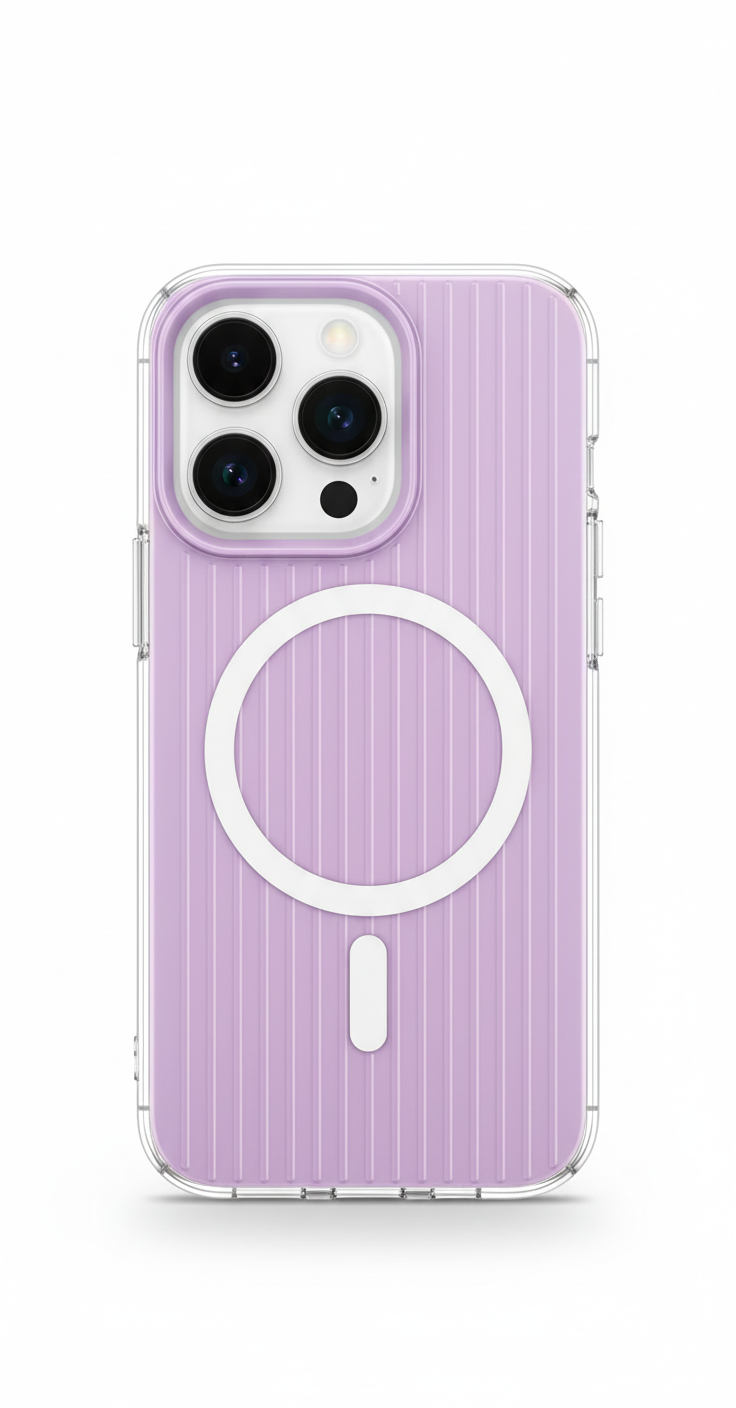 Luxury Candy Tile Ribbed Luggage Texture Phone Case