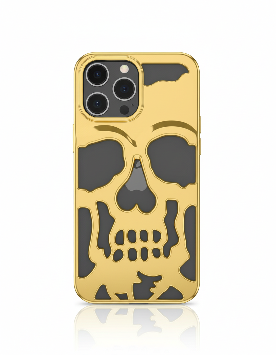 Luxury Skeleton Skull Phone Case