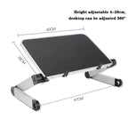 Adjustable Aluminum Laptop Desk Stand