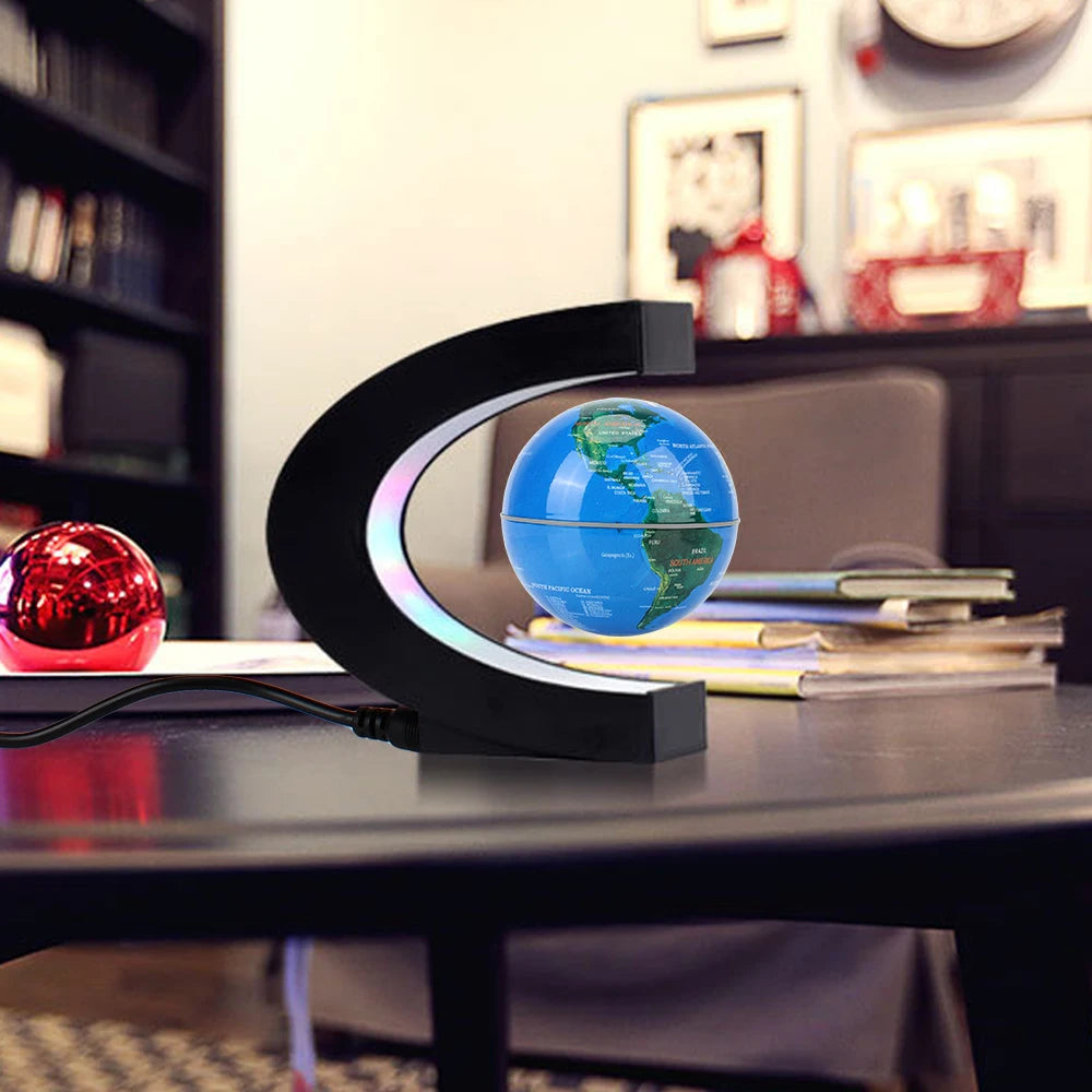Floating Magnetic Levitation LED Globe Lamp