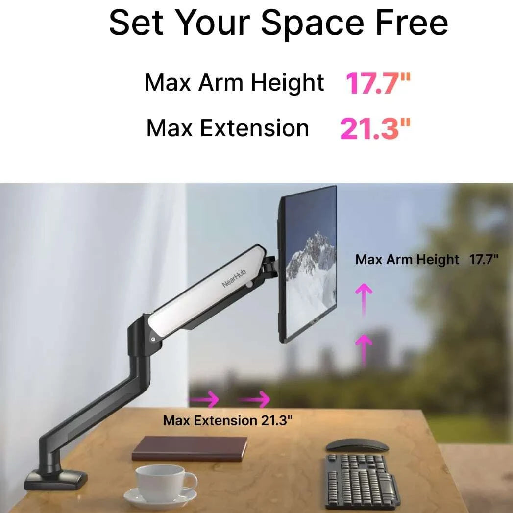 Nearhub MS-001 Single Monitor Arm Mount