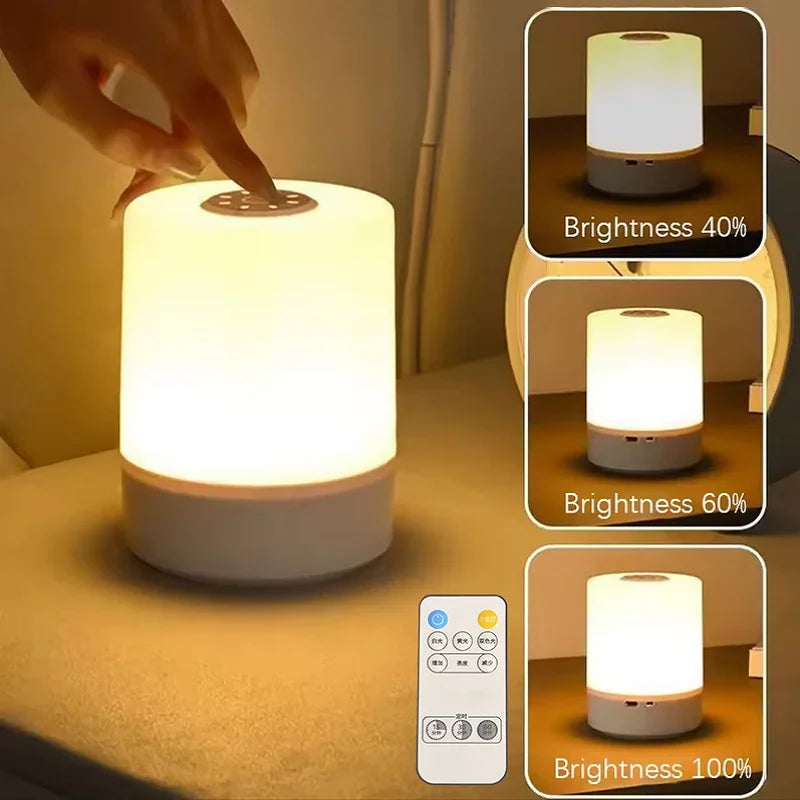 Bedside LED Touch Night Lamp