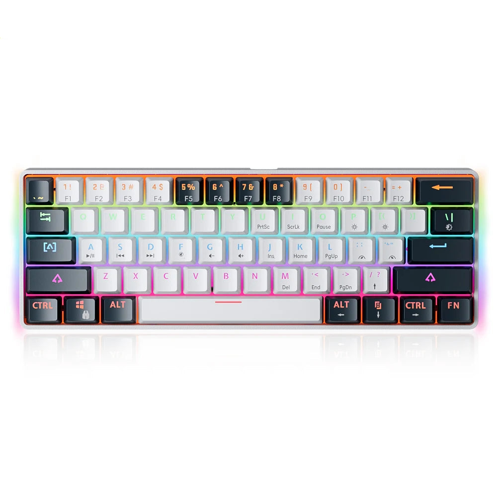 USB 61Key RGB Mechanical Gaming Keyboard