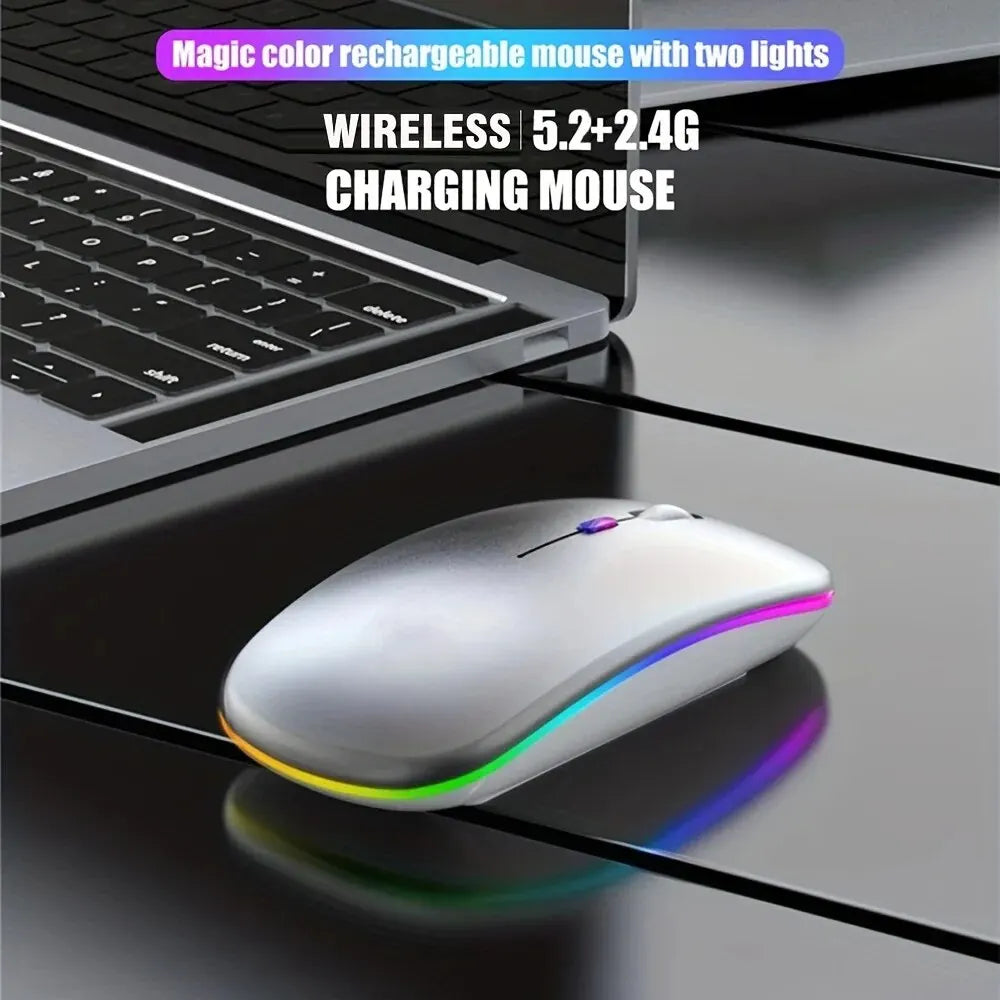 RGB Rechargeable Wireless Gaming Mouse