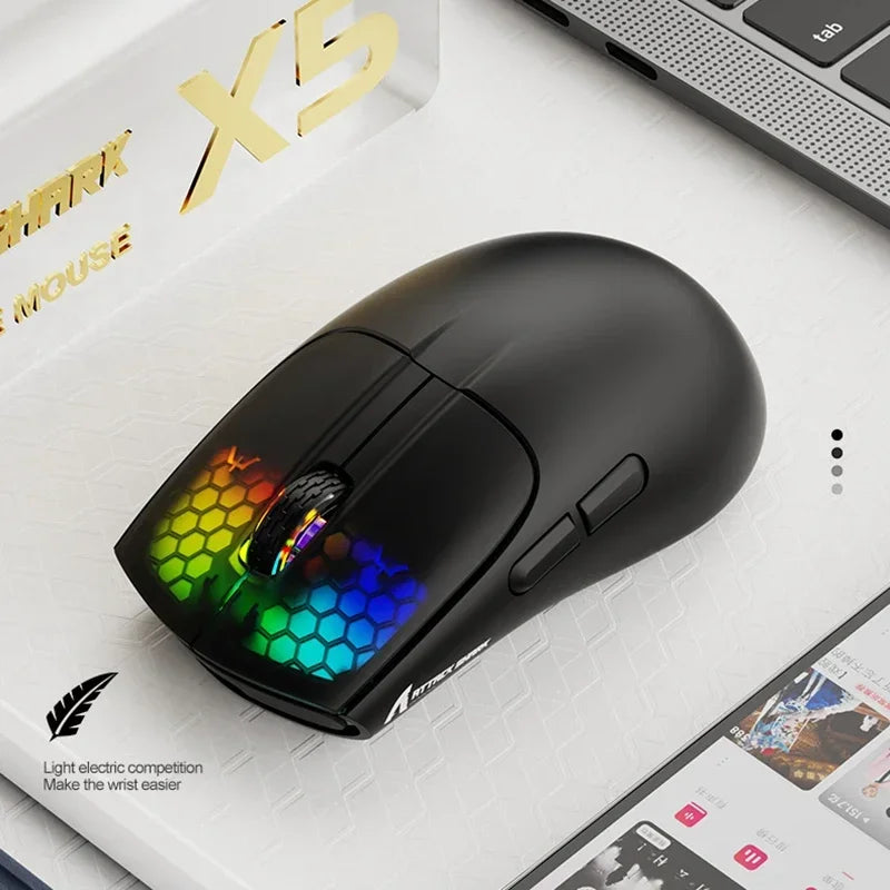 X5 RGB Wireless Gaming Mouse with 3 Modes