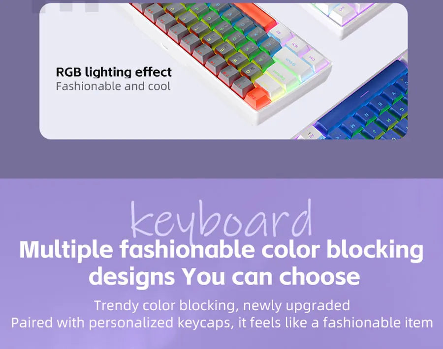 K61 Wired RGB Mechanical Gaming Keyboard