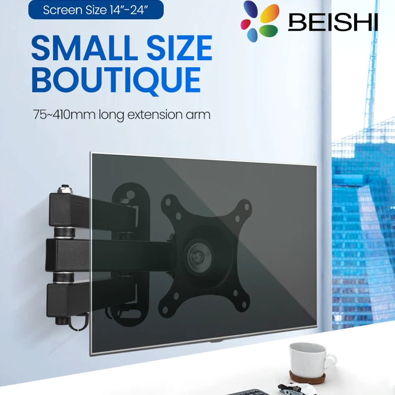 Tiltable 360° TV Wall Mount Bracket
