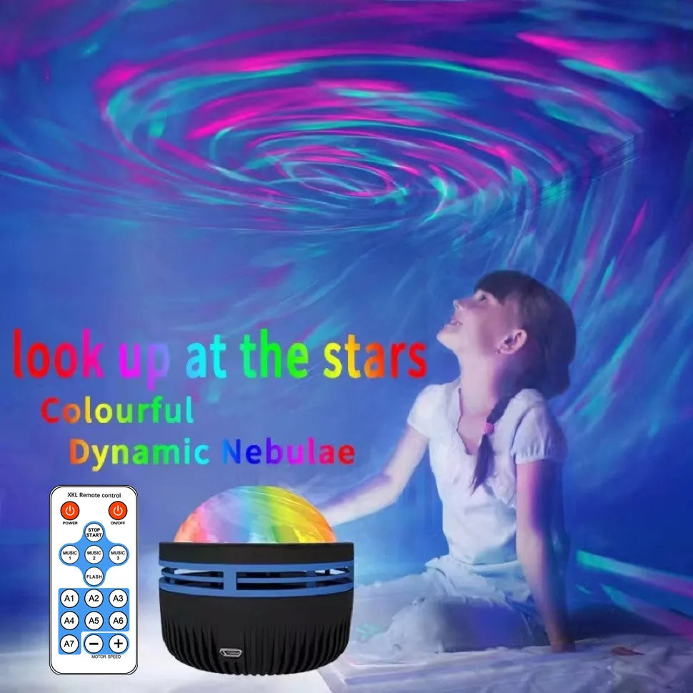 Colorful LED Galaxy Sky Projector