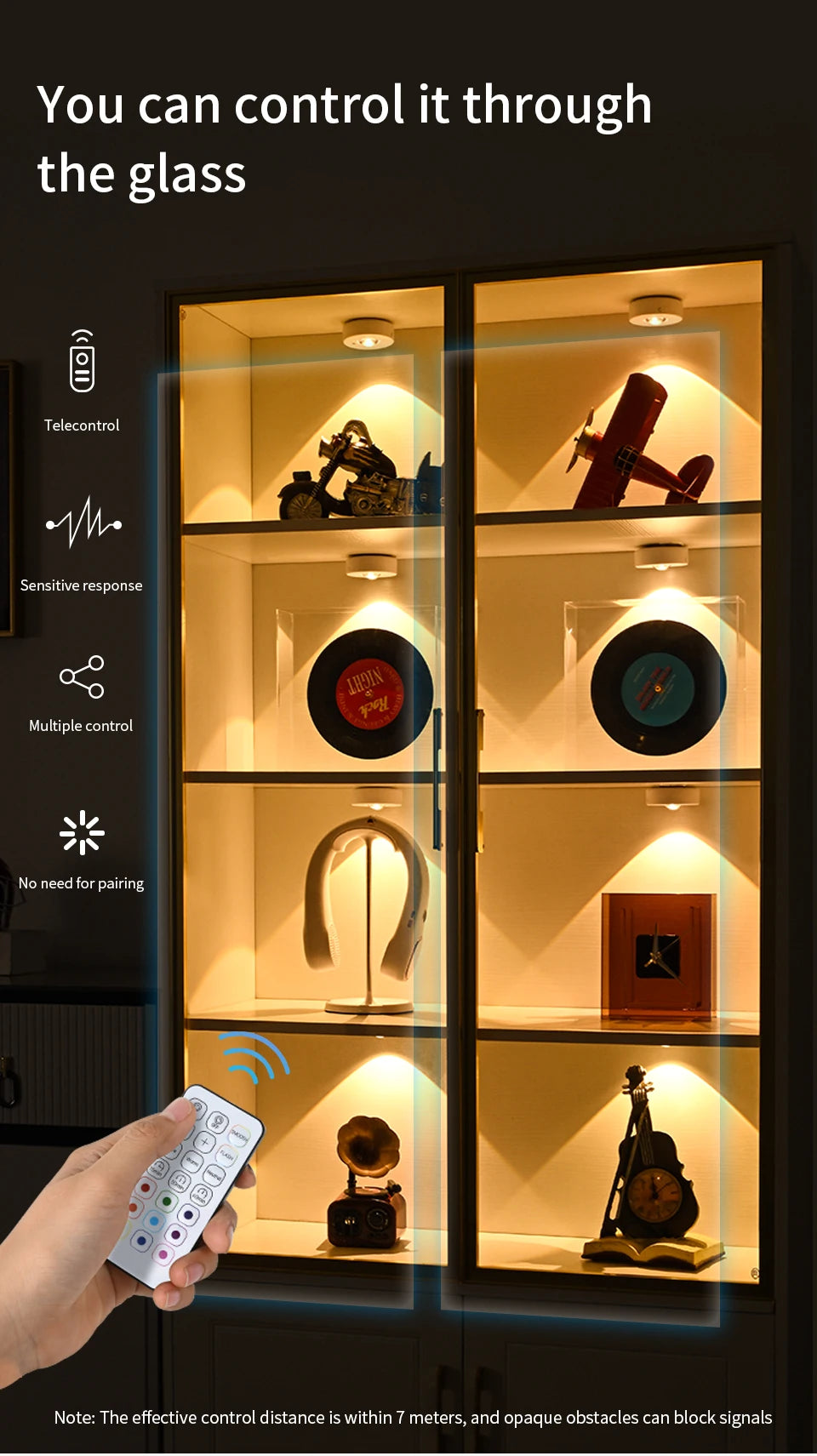 Rechargeable RGB LED Night Light