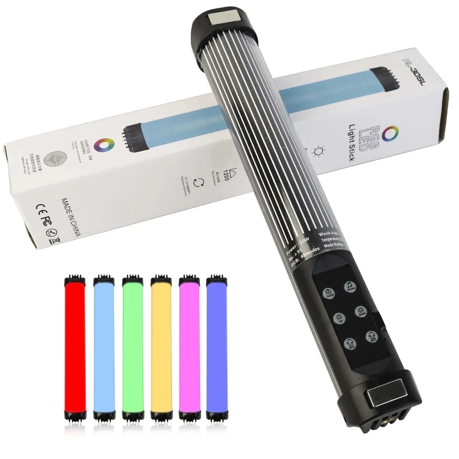 Portable RGB Magnetic LED Fill Light Stick