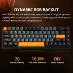 65% RGB Hot-Swappable Mechanical Gaming Keyboard