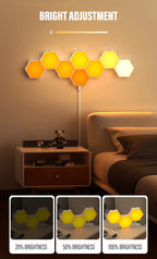 RGB Intelligent Hexagonal Wall Lamp