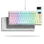 Wired OLED RGB Hot-Swappable Gaming Keyboard