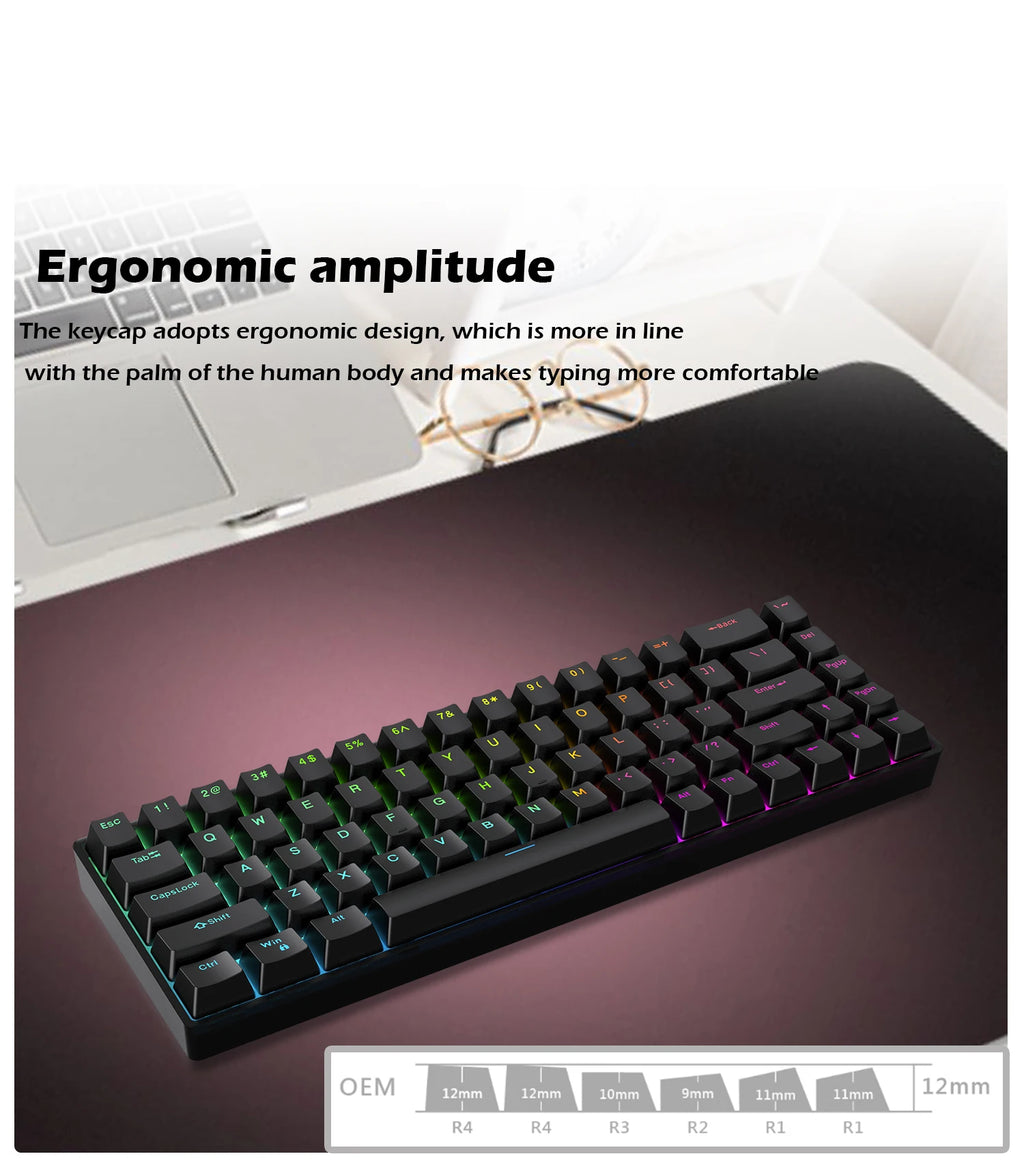 Wired 8K Magnetic Axis Mechanical Gaming Keyboard