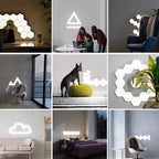 LED Hexagon Night Lights Smart Home Gaming Wall Lights