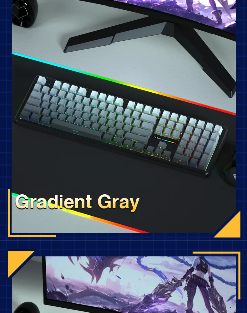 100% Layout RGB Mechanical Gaming Keyboard