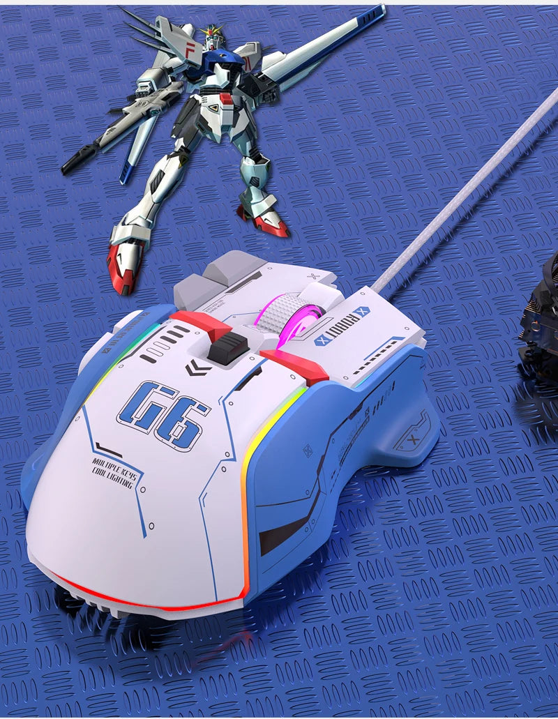 Wired RGB Macro Programmable Gaming Mouse