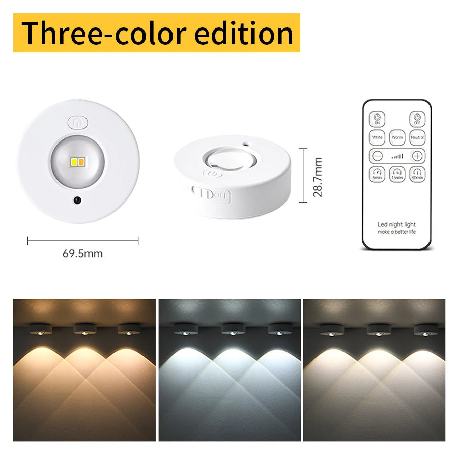 Rechargeable RGB LED Night Light