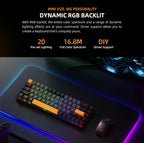 65% RGB Hot-Swappable Mechanical Gaming Keyboard