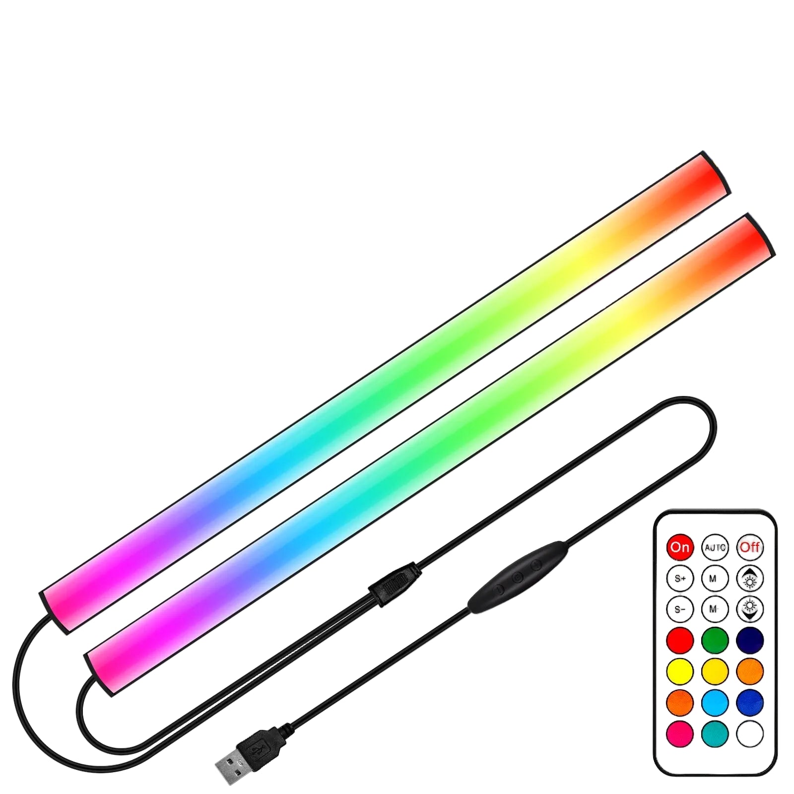 2 In1 Under Monitor Light Bar Gaming Lights