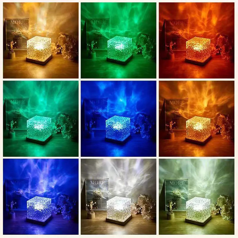 Northern Lights Ocean Sky Projector Lamp