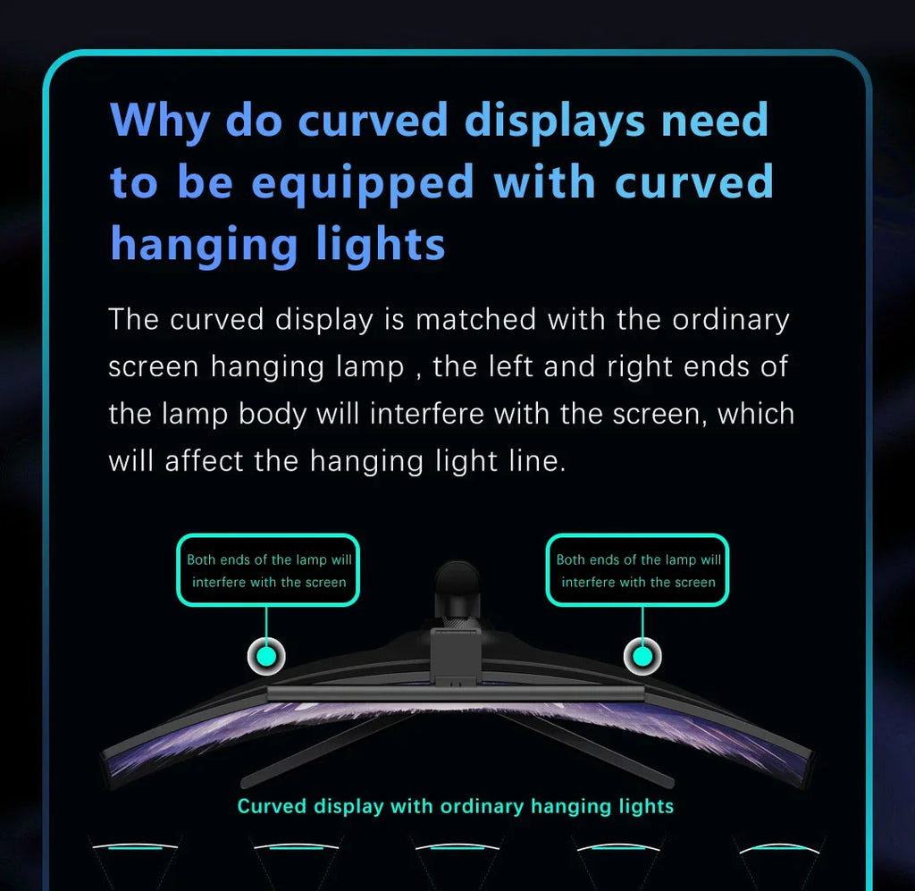 Computer Monitor Table Lamp Bar