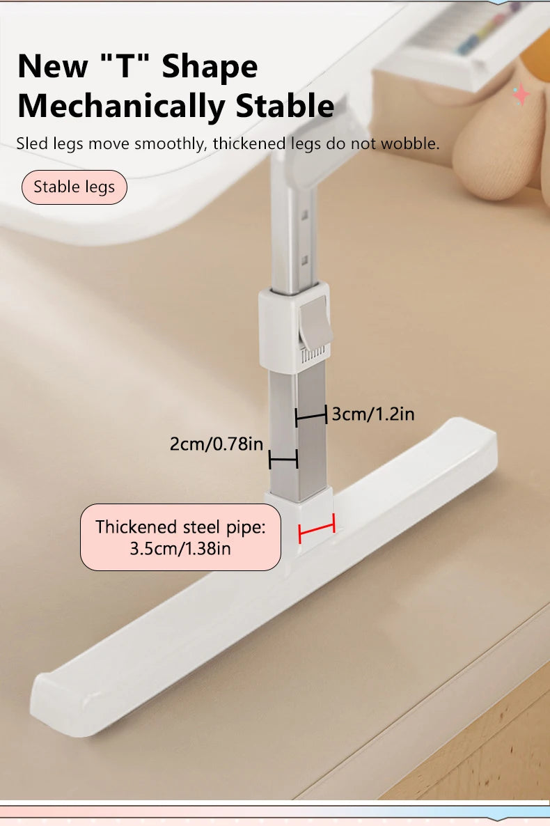Foldable Adjustable Laptop Bed Desk