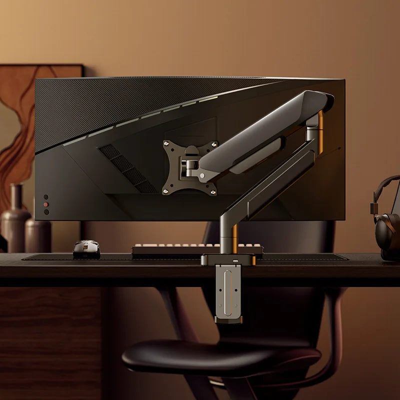 Adjustable Single Monitor Arm Mount