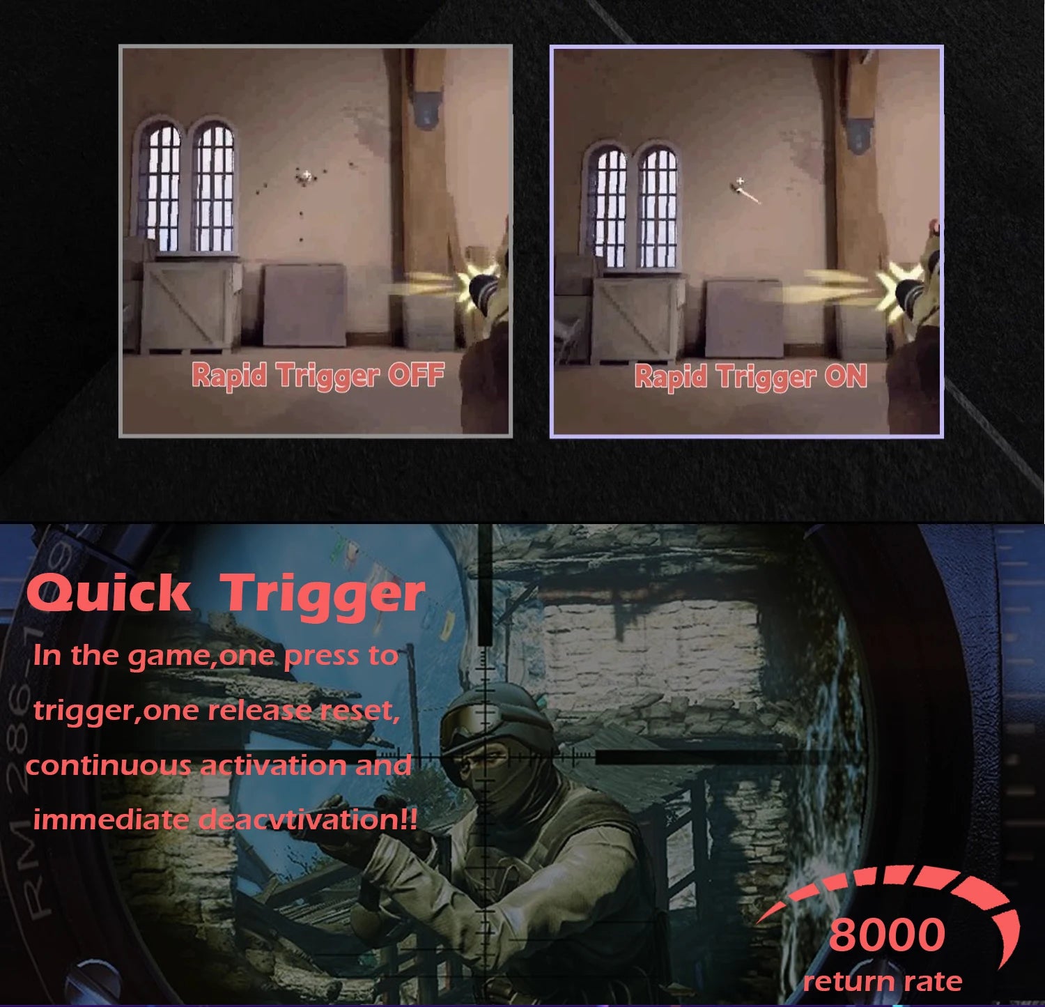 Wired Magnetic RGB E-Sports Mechanical Keyboard