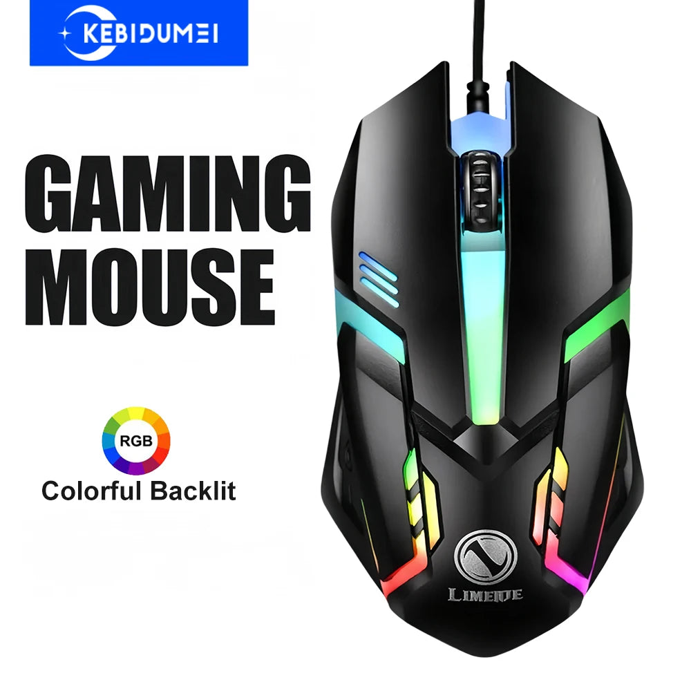 RGB Wired USB Gaming & Office Mouse