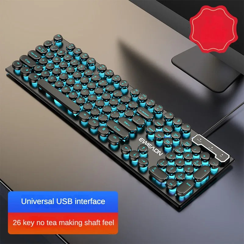 Full Size RGB Waterproof Gaming Keyboard