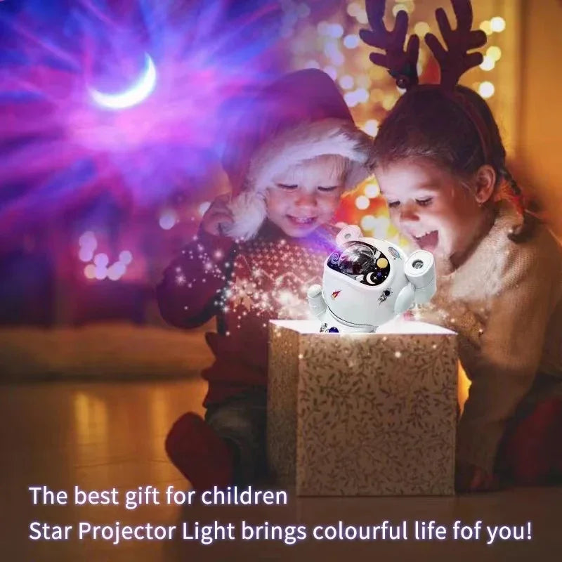 Bluetooth Astronaut Galaxy Star Projector