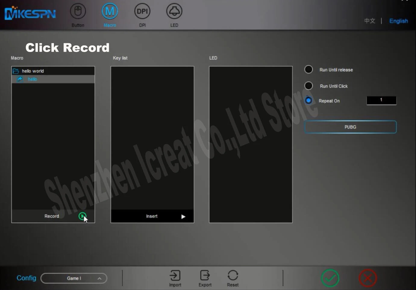 12800DPI RGB Macro Gaming Mouse with 12 Keys