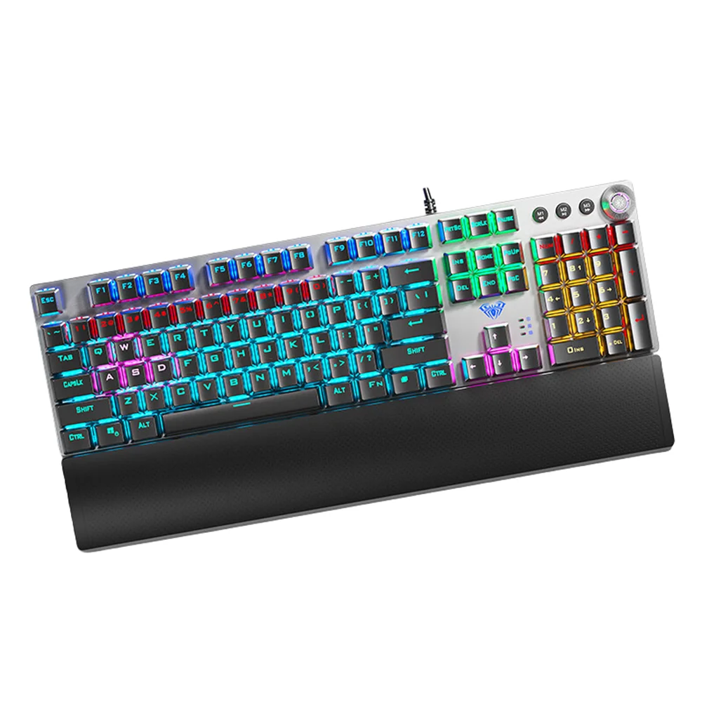 Wired 104-Key RGB Mechanical Gaming Keyboard