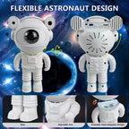 Bluetooth Astronaut Galaxy Star Projector
