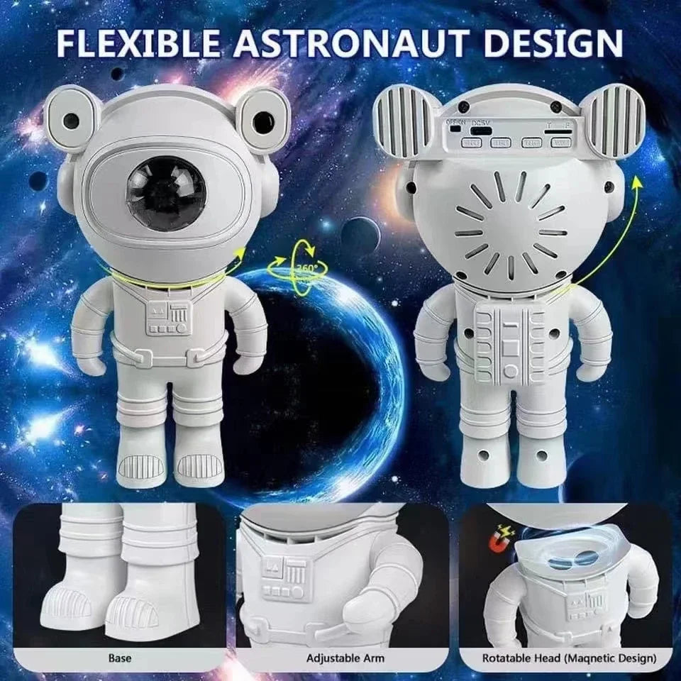 Bluetooth Astronaut Galaxy Star Projector