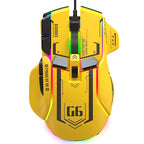 Wired RGB Macro Programmable Gaming Mouse