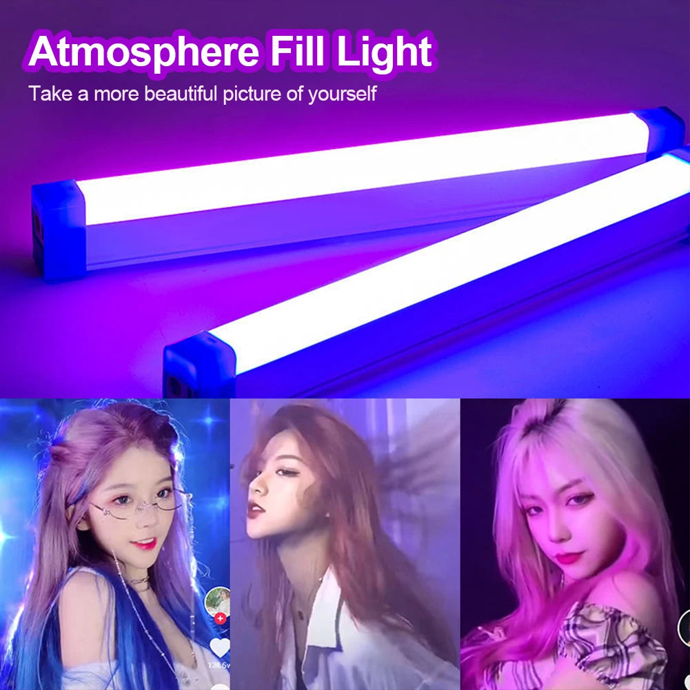 Handheld LED Video Light Wand Stick Lamp