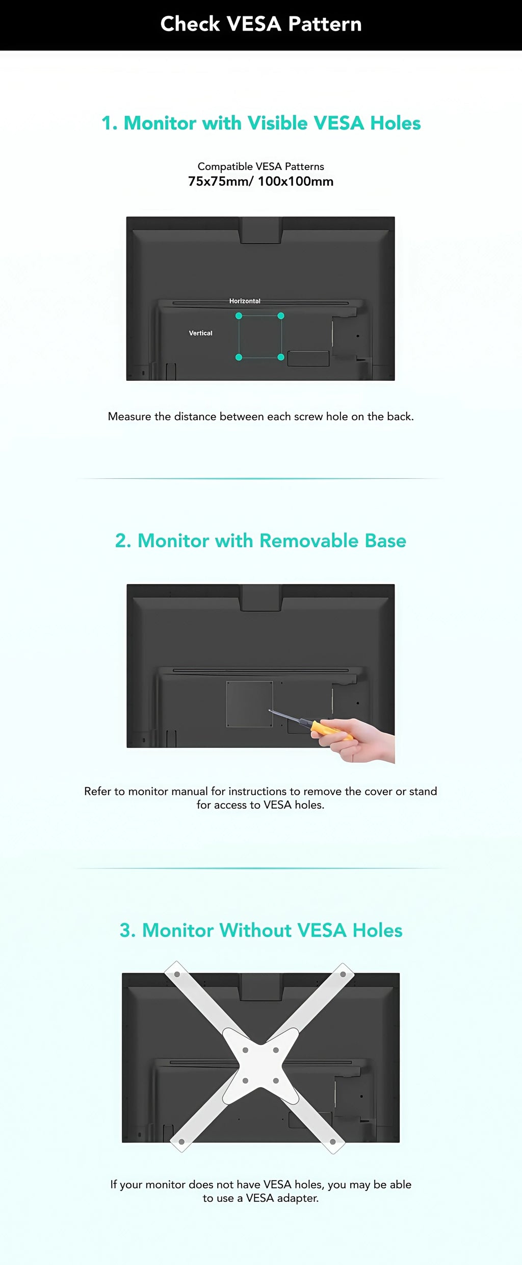 Nearhub MS-001 Single Monitor Arm Mount