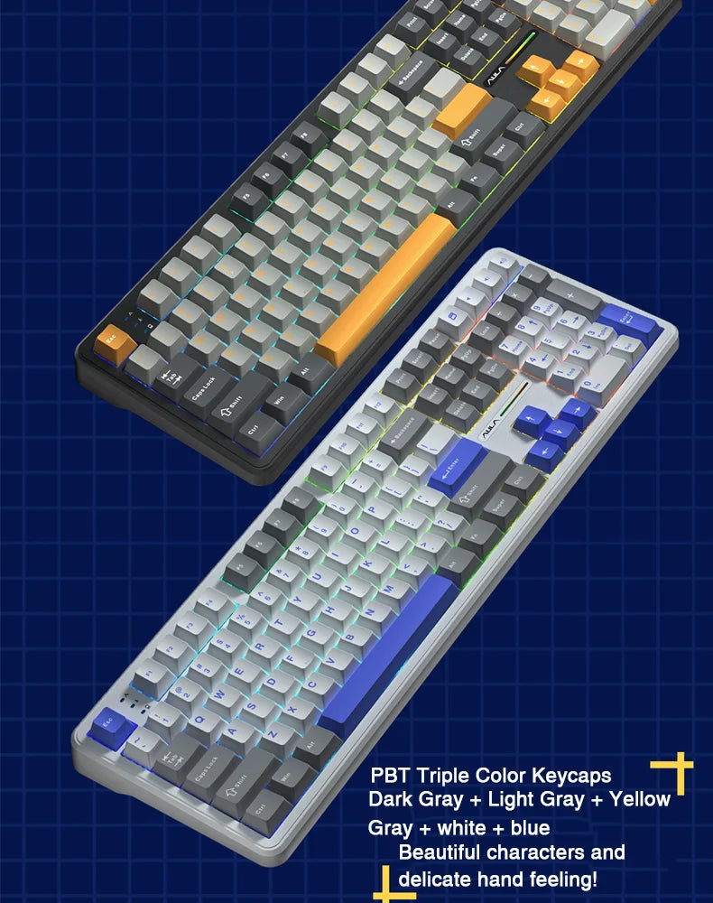 100% Layout RGB Mechanical Gaming Keyboard